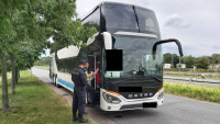 policie autobus